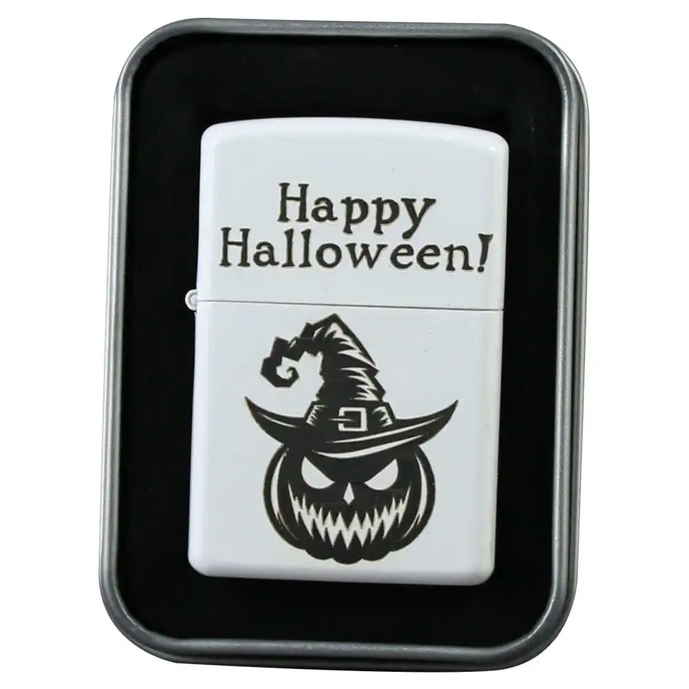 Bricheta metalica "Happy Halloween!" 4 x 5.5 cm