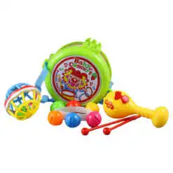 Set 4 jucarii zornaitoare pentru bebelusi Baby Concert