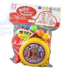 Set 4 jucarii zornaitoare pentru bebelusi Baby Concert