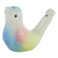 Fluier Pasare din ceramica cu apa 6 cm