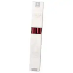 Set 2 lumanari metalizate Conic Bordo