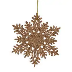 Decoratiune din plastic pentru bradul de craciun - Design Fulgi de Nea - Diferite modele