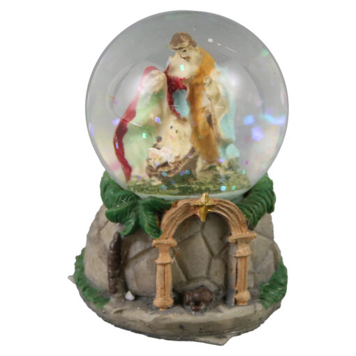 Glob de zapada Sfanta Familie 5x7 CM