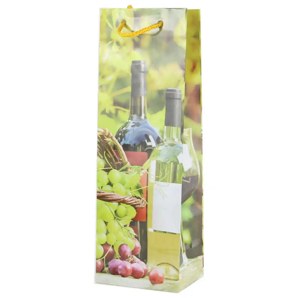 Punga cadou bauturi din hartie laminata 12 x 36 CM Punga cadou bauturi din hartie laminata 12 x 36 CM