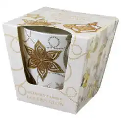 Lumanare de Craciun parfumata in pahar 115 gr