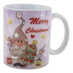 Cana ceramica de Craciun "Merry Christmas!" 330 ml