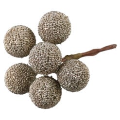 Pick decor bobite cu glitter 11 CM