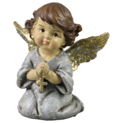Figurina ingeras cu aripi aurii 6x7 CM