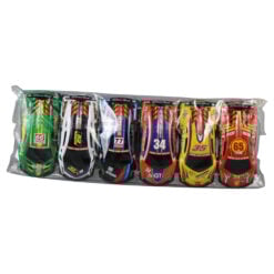 Set 6 masini de curse din metal si plastic