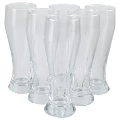 Set 6 pahare bere din sticla