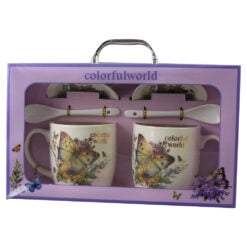 din ceramica "Colorful World"