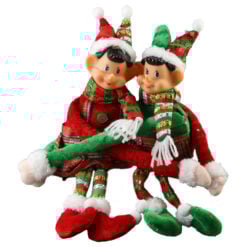 Figurina Elf cu brate lungi si scai 40 CM