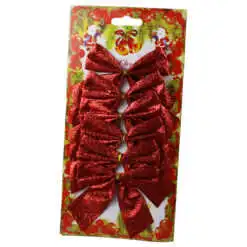 Set 6 fundite cu sclipici 8 CM