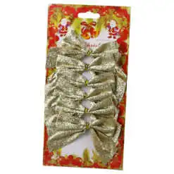 Set 6 fundite cu sclipici 8 CM