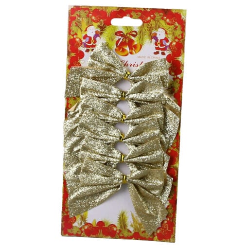 Set 6 fundite cu sclipici 8 CM
