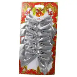 Set 6 fundite cu sclipici 8 CM