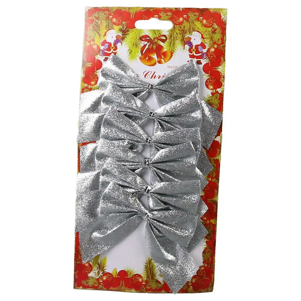 Set 6 fundite cu sclipici 8 CM