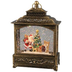 Ornament Craciun muzical cu led