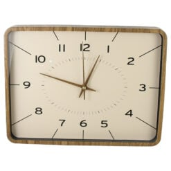 Ceas perete din plastic 39x29 CM