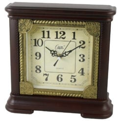 Ceas de masa din plastic 25x26 CM - Design antic