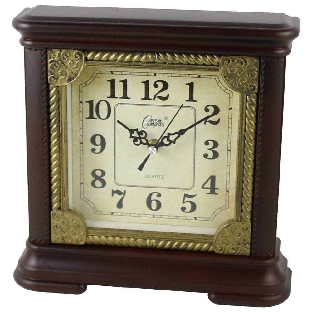 Ceas de masa din plastic 25x26 CM - Design antic Ceas de masa din plastic 25x26 CM - Design antic