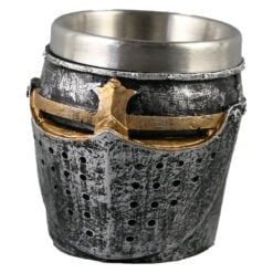 Pahar shot din metal si rasina Cavaler 5x6 CM