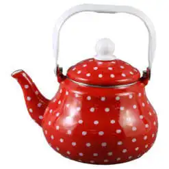 Ceainic emailat cu capac 1.5 L