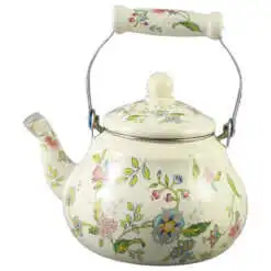 Ceainic emailat cu capac 2 L