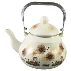 Ceainic emailat cu capac 2 L