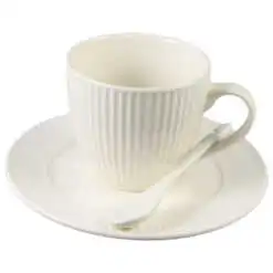 Ceasca cu farfurie si lingurita