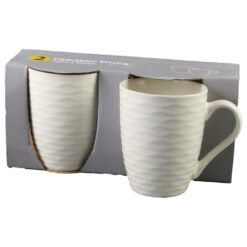 Set 2 cani din ceramica 300 ml