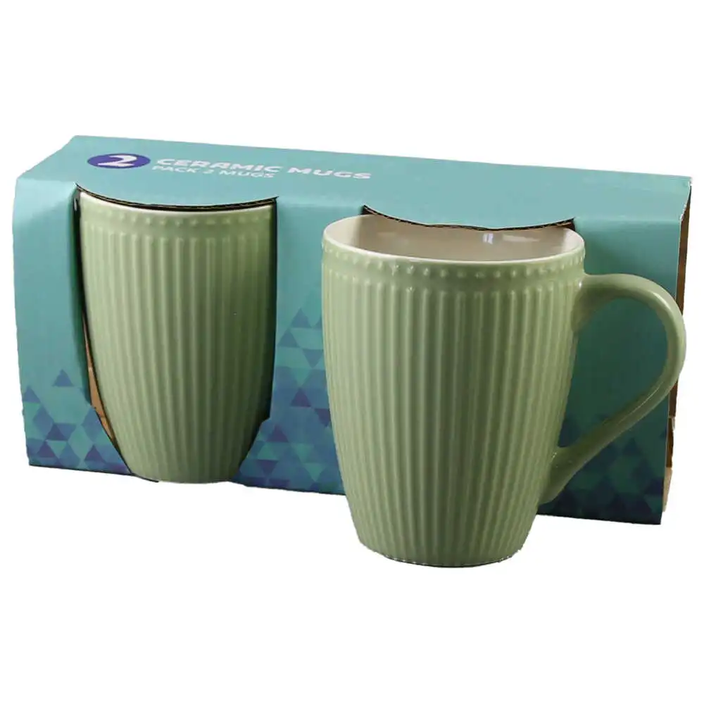 Set 2 cani din ceramica 300 ml Set 2 cani din ceramica 300 ml