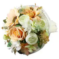 Buchet cu flori si plante artificiale 20 CM