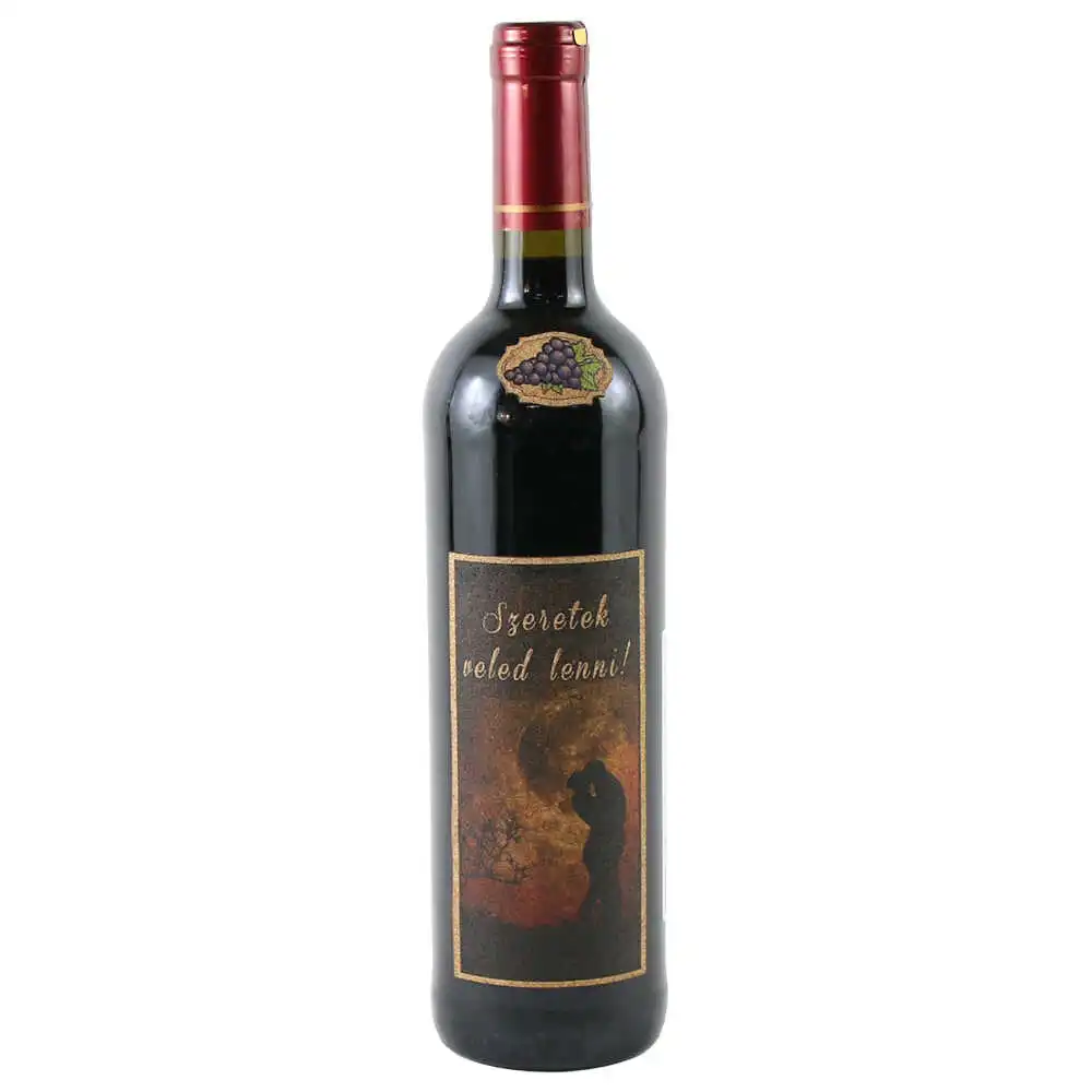 Vin rosu 750 ml "Szeretek veled lenni"