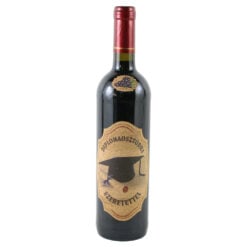 Vin rosu 750 ml "Diplomaosztodra szeretettel"