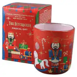 Lumanare de Craciun parfumata in pahar 150 gr