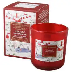 Lumanare de Craciun parfumata in pahar 150 gr