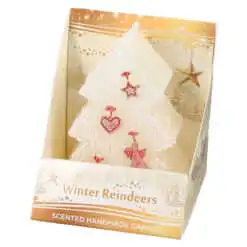 Lumanare de Craciun parfumata Winter Reindeers 7.5 CM