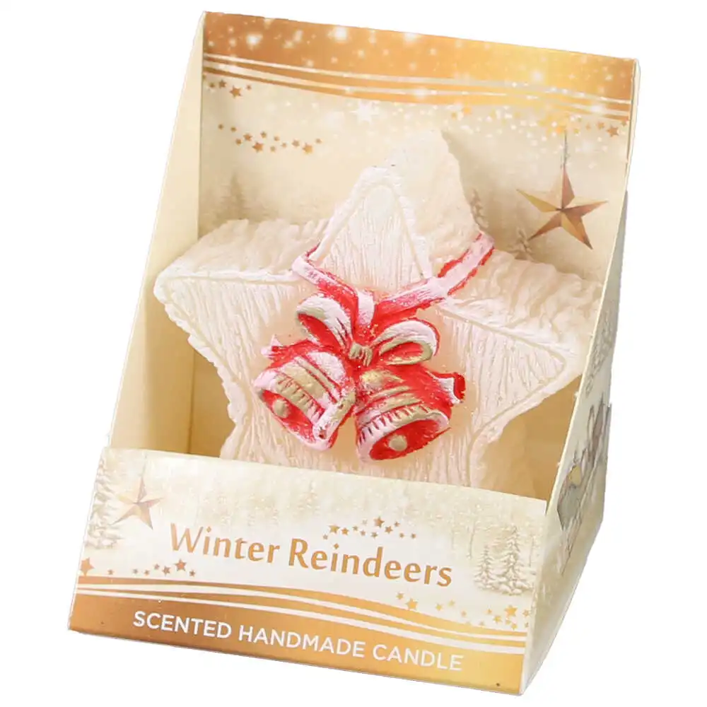 Lumanare de Craciun parfumata Winter Reindeers 7.5 CM Lumanare de Craciun parfumata Winter Reindeers 7.5 CM
