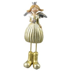 Figurina Inger din rasina aurie 18 CM