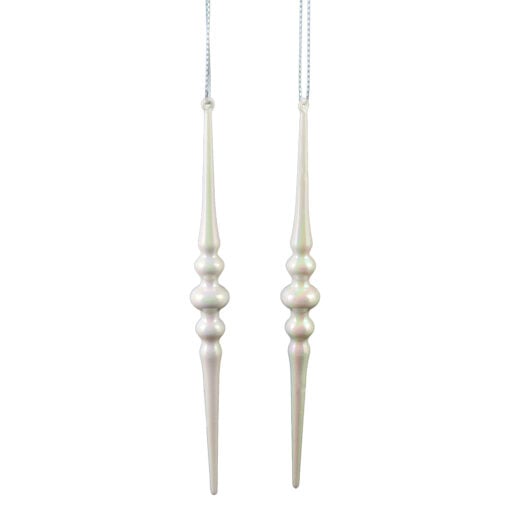 Set 2 ornamente de brad