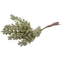 Set 6 Pick creanga cu glitter 16 CM