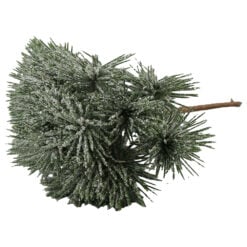 Pick creanga de brad cu glitter 25 CM