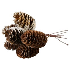 Pick decor cu conuri de brad 13 CM