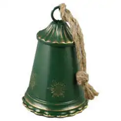 Clopotel metalic cu fulgi de nea