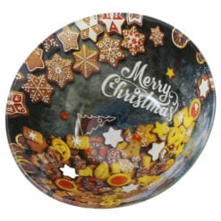 Bol din sticla "Merry Christmas"