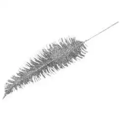 Pick decor Frunza cu glitter 42 CM