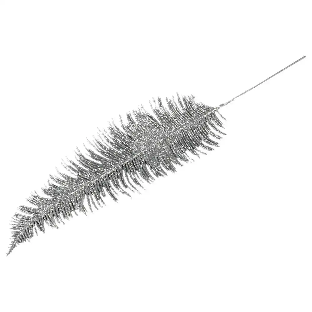 Pick decor Frunza cu glitter 42 CM Pick decor Frunza cu glitter 42 CM