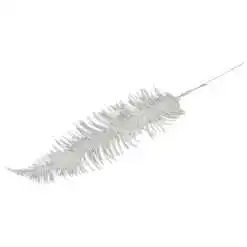 Pick decor Frunza cu glitter 42 CM