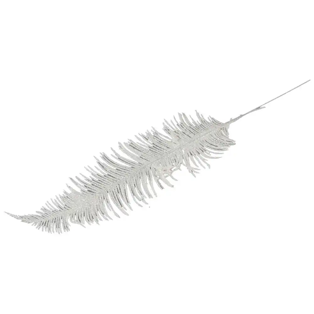 Pick decor Frunza cu glitter 42 CM Pick decor Frunza cu glitter 42 CM